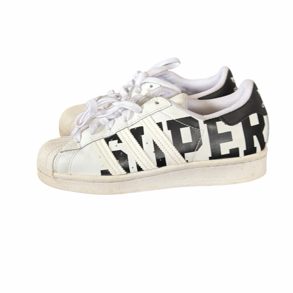 Adidas Superstar XXL Print Sneakers White‎ FV2816 Trainers Leather Low Top 4.5